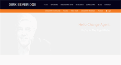 Desktop Screenshot of dirkbeveridge.com