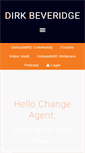 Mobile Screenshot of dirkbeveridge.com